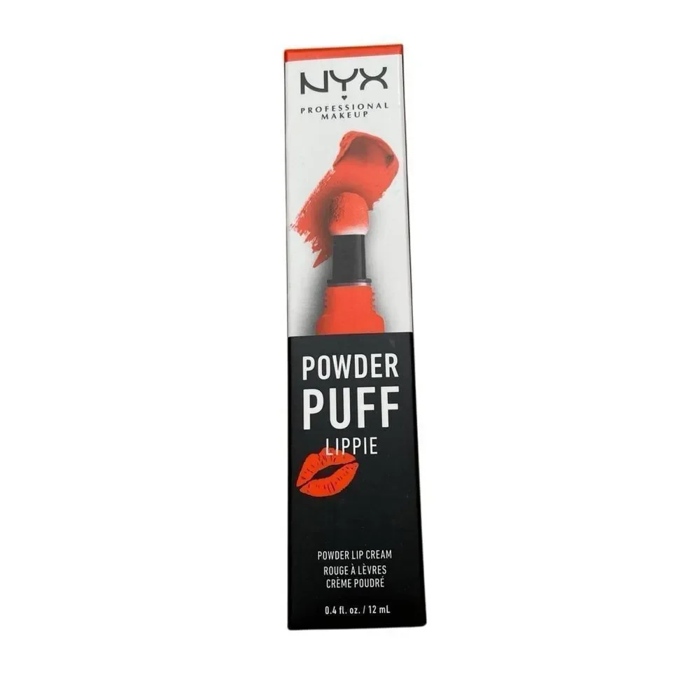 NYX Powder Puff Lippie - Crushing Hard Orange Matte‎ Liquid Lipstick 2-pack New